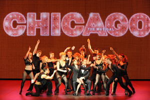 The cast of Chicago perform at The Helpmann Awards