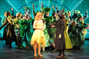 The cast of Wicked perform at the Awards