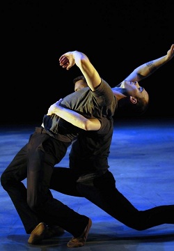 Reed Luplau performs with Lydia Johnson Dance