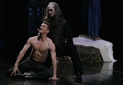 Brian Wallenberg and Jonah Hooper of Atlanta Ballet in Dracula