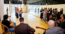 Dancers participate in a four-day workshop with La Compañía Manuel Liñán in Atlanta