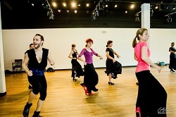 Dancers participate in a four-day workshop with La Compañía Manuel Liñán in Atlanta