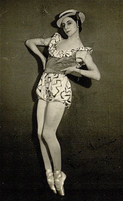 Alicia Markova in 'Facade' in 1931