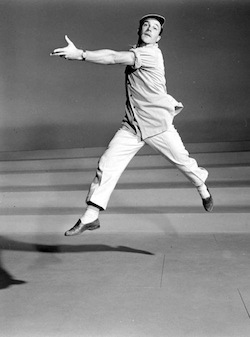 Gene Kelly dancing