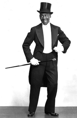 Tap dancer Bill Bojangles Robinson