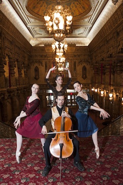 CelloPointe cellist and dancers