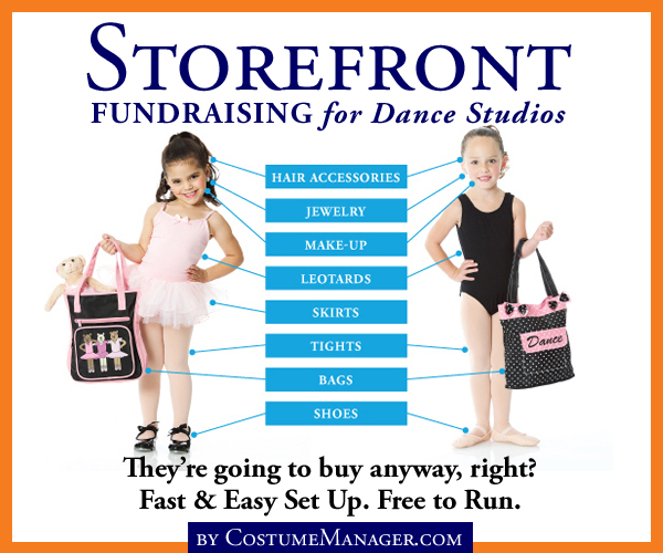 Storefront Fundraising for Dance Studios