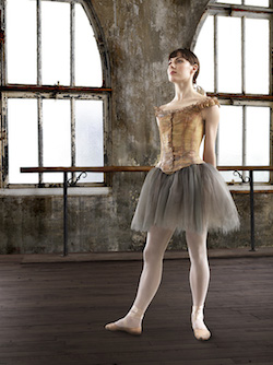 Tiler Peck as the Little Dancer. Photographed by Matt Karas.