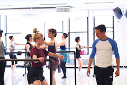 Broadway Dance Center ballet class