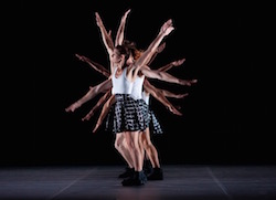 Rachelle Rafaliedes and company. LA Dance Project in 'Hearts and Arrows' by Benjamin Millepied. Photo by Rose Eichenbaoum.