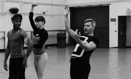 Amar Ramasar and Ashley Bouder of New York City Ballet with Joshua Beamish