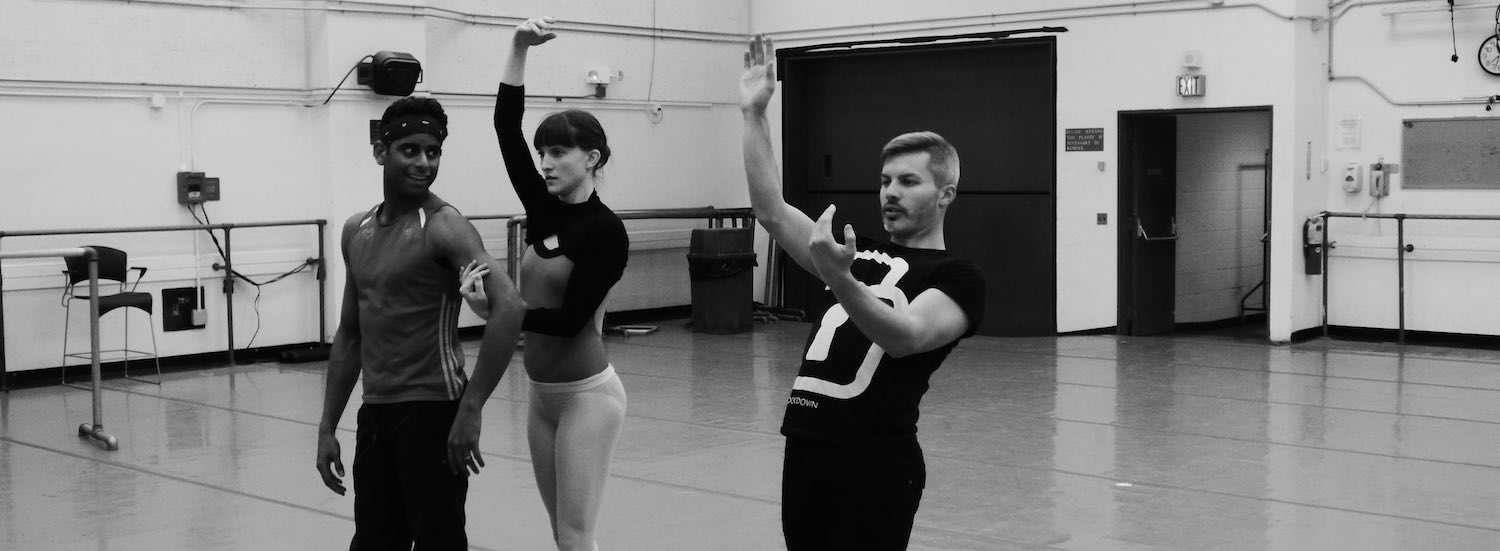 Amar Ramasar and Ashley Bouder of New York City Ballet with Joshua Beamish