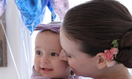 Ballerina Mary Helen Bowers & daughter