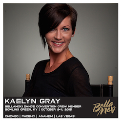 BellaMoxi Faculty Member Kaelyn Gray. 