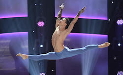 Jim Nowakowski performing a solo on SYTYCD.