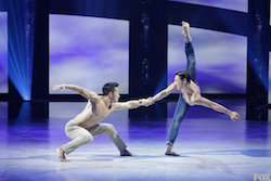 Jim Nowakowski and Alex Wong perform a Contemporary routine choreographed by Travis Wall on SYTYCD