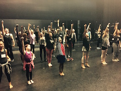 Joffrey Ballet School musical theater students