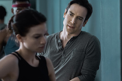 Sarah Hay and Sascha Radetsky in 'Flesh and Bone'.