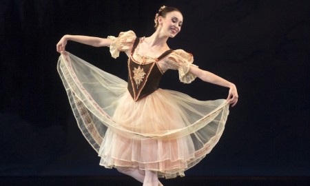 Skylar Brandt in the peasant pas de deux from 'Giselle'.