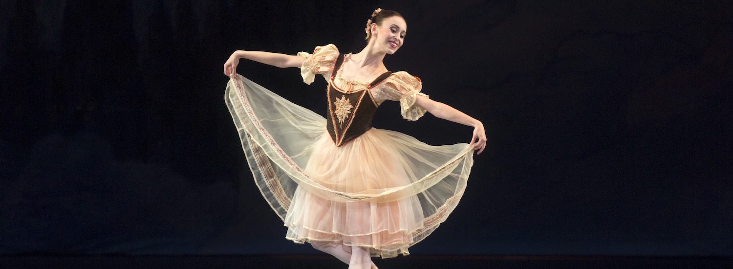 Skylar Brandt in the peasant pas de deux from 'Giselle'.