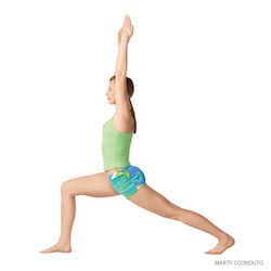 runner's lunge yoga pose