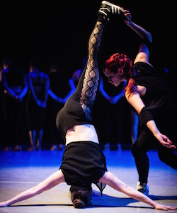 Performers in Joffrey Ballet School's hip hop program.