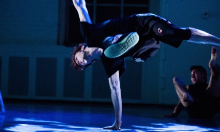 Dancers in Joffrey Ballet School's hip hop program.