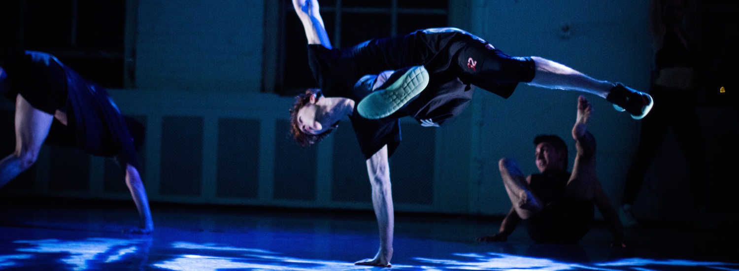 Dancers in Joffrey Ballet School's hip hop program.