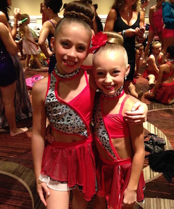 Tate McRae and Jaycee Wilkins first met at NYCDA in NYC in 2013. 