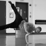 Chris Bloom in rehearsal. Photo by Madeline Campisano