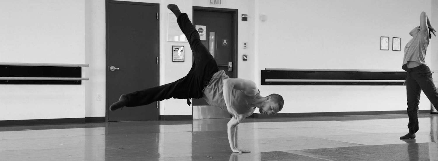 Chris Bloom in rehearsal. Photo by Madeline Campisano