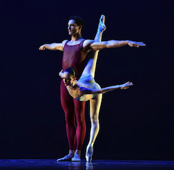 Fabrice Calmels in 'Liturgy' by Christopher Wheeldon. Photo by Dave Friedman