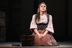 Melanie Moore plays Chava in 'Fiddler on the Roof'. Photo by Joan Marcus.