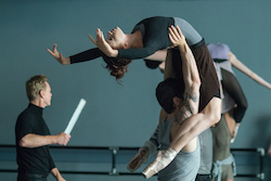 Sascha Radetsky and Sarah Hay in 'Flesh and Bone'. Photo courtesy of Starz