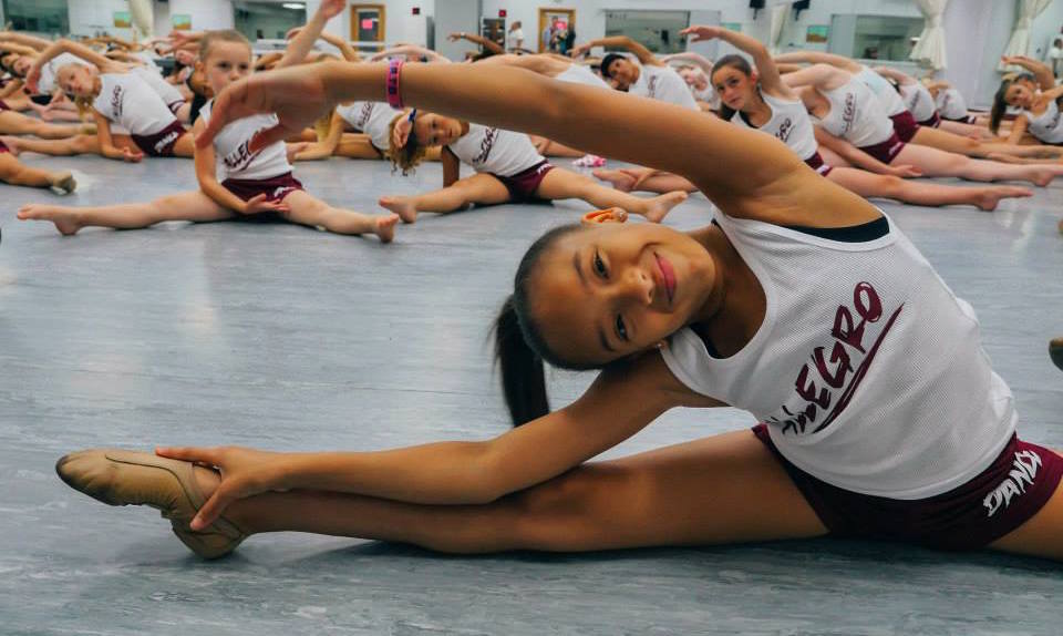 A student at Allegro Performing Arts Academy. Photo by John Roque.