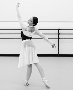 Dancer Kathryn Morgan. Photo by Erin Kestenbaum.