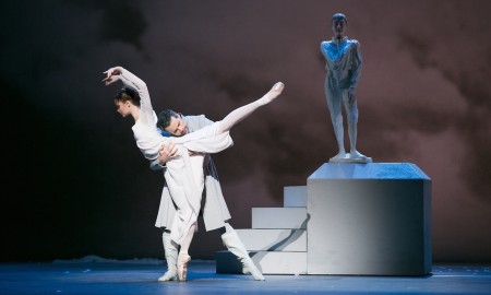 Hannah Fischer and Piotr Stanczyk in The Winter’s Tale