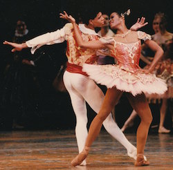 Lauren Anderson and Carlos Acosta in Ben Stevenson's 'Don Quixote'. Photo by Geoff Winningham, courtesy of Houston Ballet