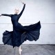Maggie Kudirka, aka the Bald Ballerina. Photo By Luis Pons