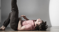 Brendan Drake Choreography, dancer Colin Ranf. Photo by Chelsea Robin Lee.