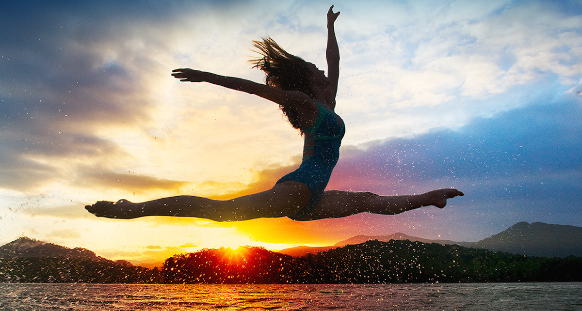 Dancer Maggie Ellington. Photography by Richard Calmes.