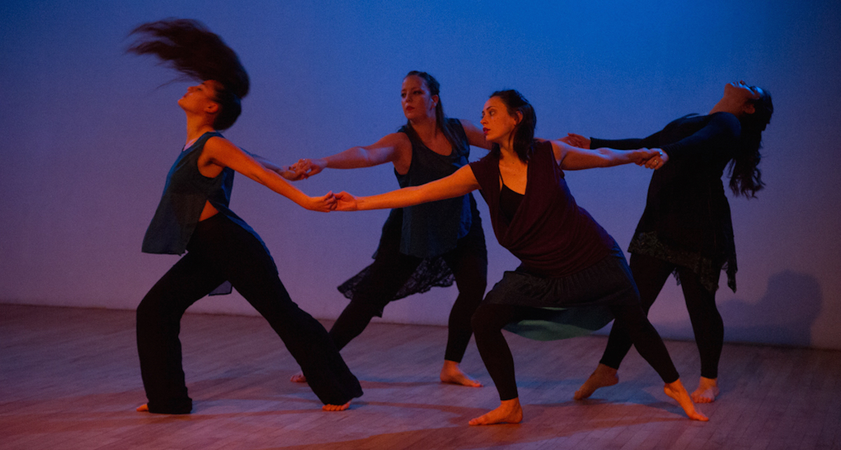 Kelley Donovan and Dancers in 'The Body Becomes The Messenger'. Photo by Charles Daniels Photography.