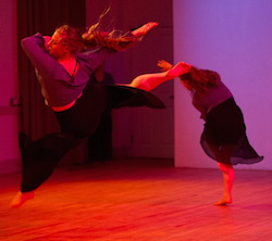 Kelley Donovan and Dancers in 'The Body Becomes The Messenger'. Photo by Charles Daniels Photography.