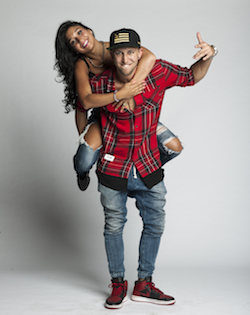 Matt Steffanina and Dana Alexa. Photo courtesy of 'The Amazing Race'.