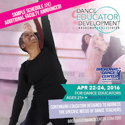 Broadway Dance Center's Dance Educator Development Program. Photo courtesy of BDC