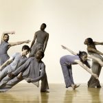 Liz Prince brought a unified color palette to these costumes for Bill T. Jones \ Arnie Zane Dance Company’s work “Spent Days Out Yonder.” Photo by Lois Greenfield.