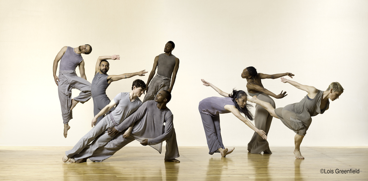 Liz Prince brought a unified color palette to these costumes for Bill T. Jones \ Arnie Zane Dance Company’s work “Spent Days Out Yonder.” Photo by Lois Greenfield.