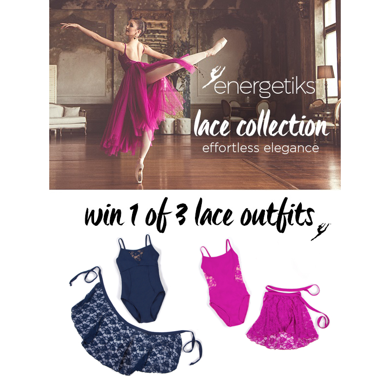 Energetiks lace dancewear giveaway