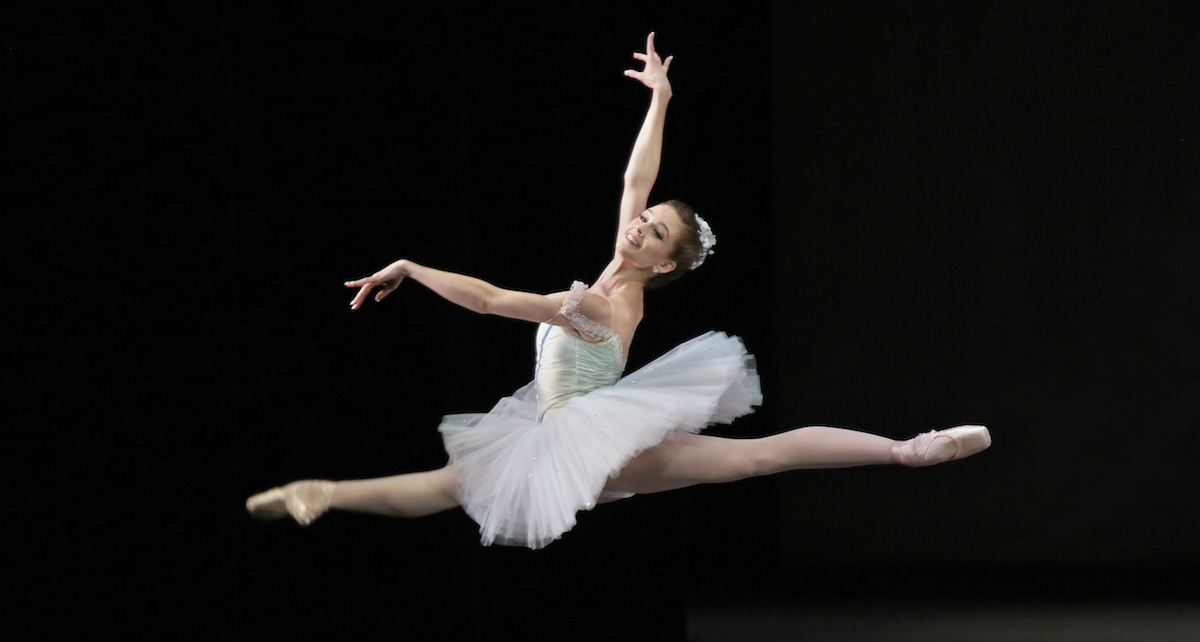 New York City Ballet Principal Lauren Lovette in 'Raymonda', Choreography by George Balanchine. Photo by Paul Kolnik.