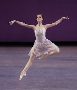 New York City Ballet's Lauren Lovette in 'Walpurgisnacht', Choreography by George Balanchine. Photo by Paul Kolnik.